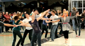 Random Clips on Friday: Lindy Hop Flash Mob at Denver Airport | Shuffle Projects