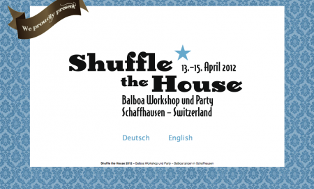 Shuffle The House Balboa Workshop 2012
