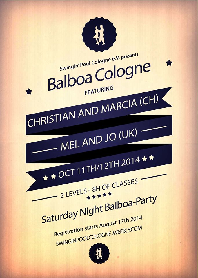 Balboa Cologne III 2014 mit Christian und Marcia